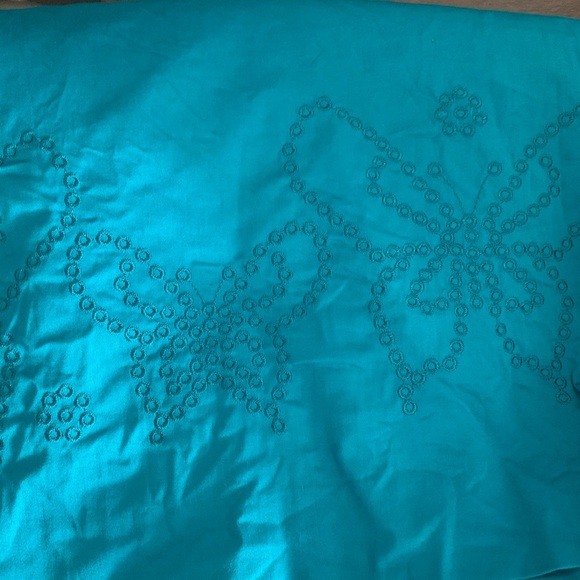 Teal Dress with Butterfly Detail - Picture 3 of 4